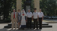 В Ставрополе открыли памятник сестре милосердия Римме Ивановой В Ставрополе открыли памятник сестре милосердия Римме Ивановой